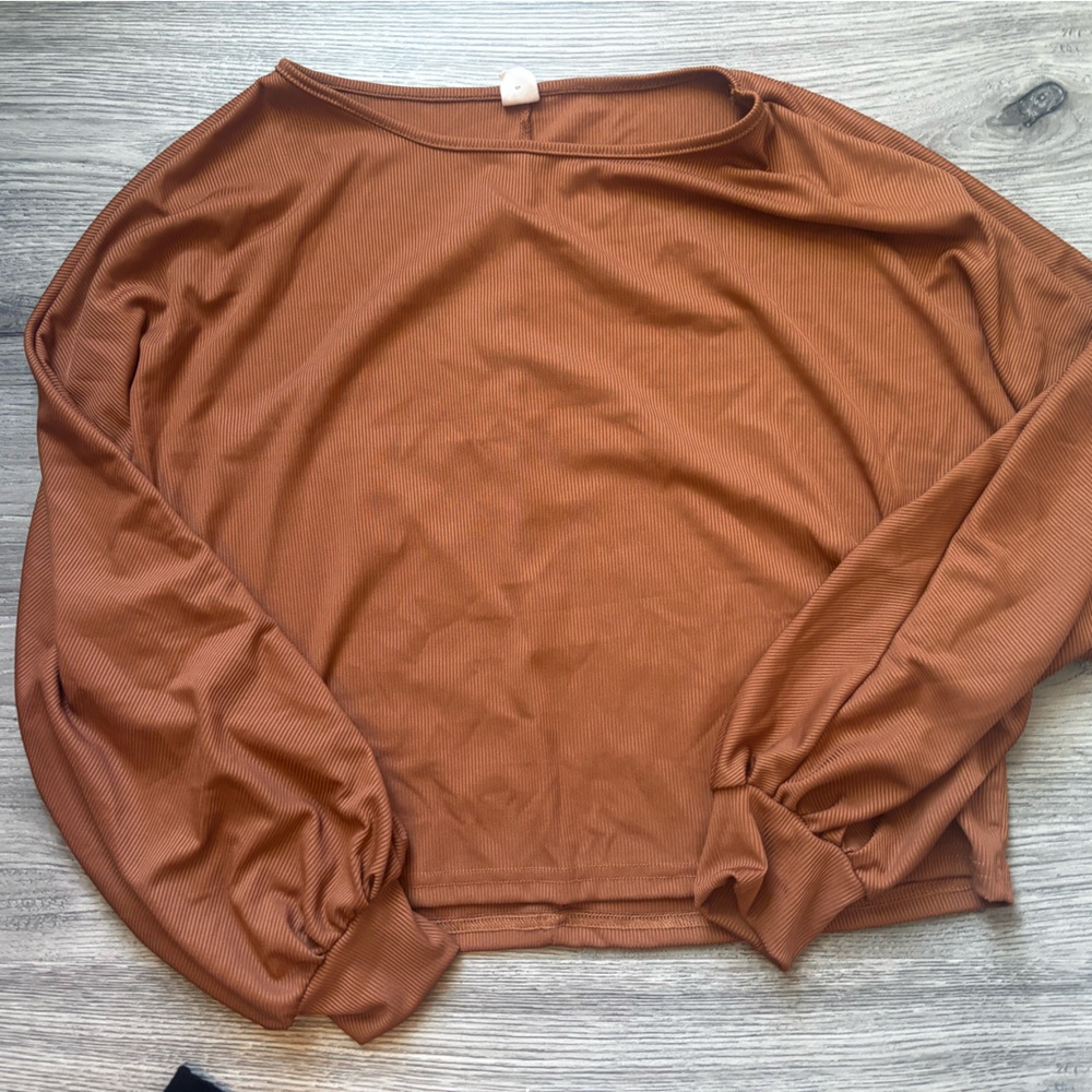 Rust Brown Top